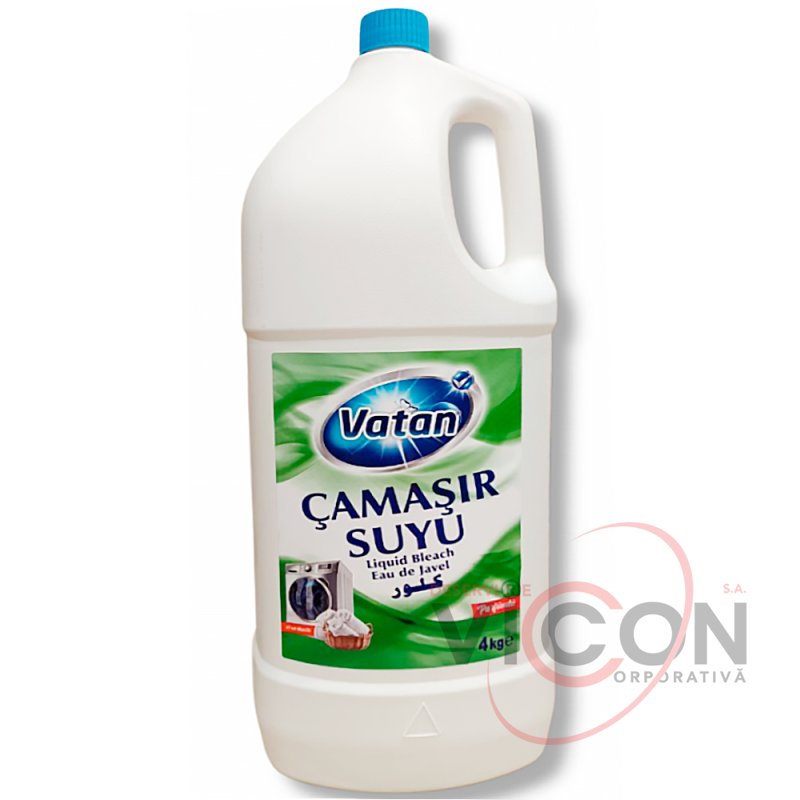 Отбеливатель-хлор VATAN Laundry Bleach 4 литра