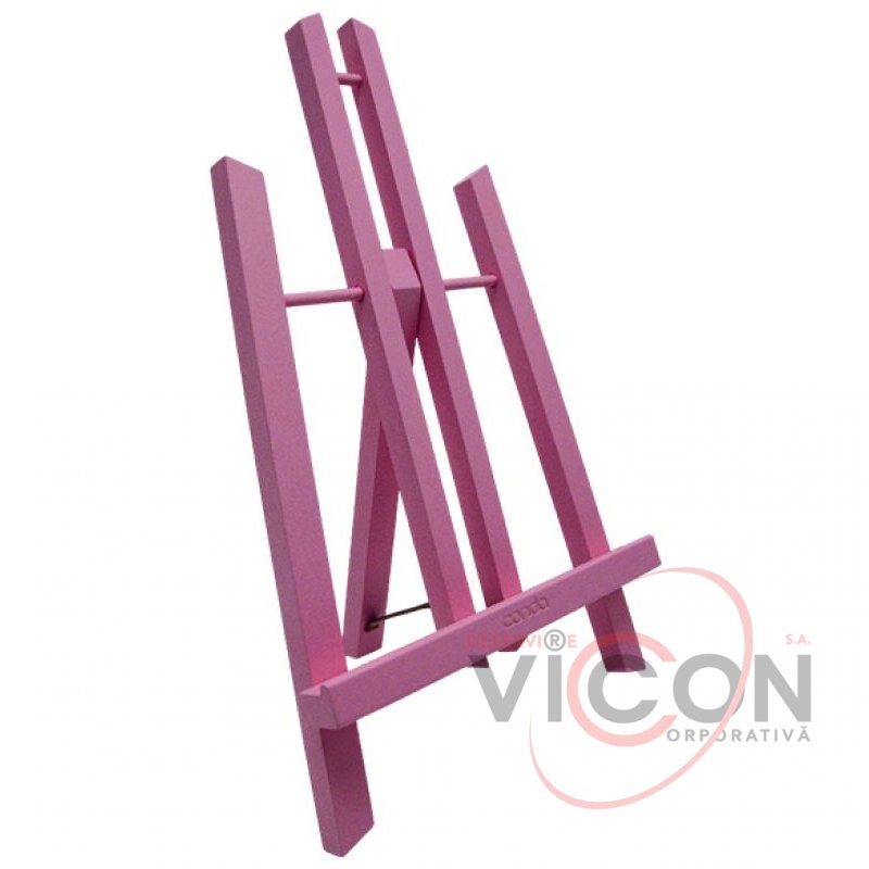 Șevalet de masă Conda bambus 29x18 cm Pink