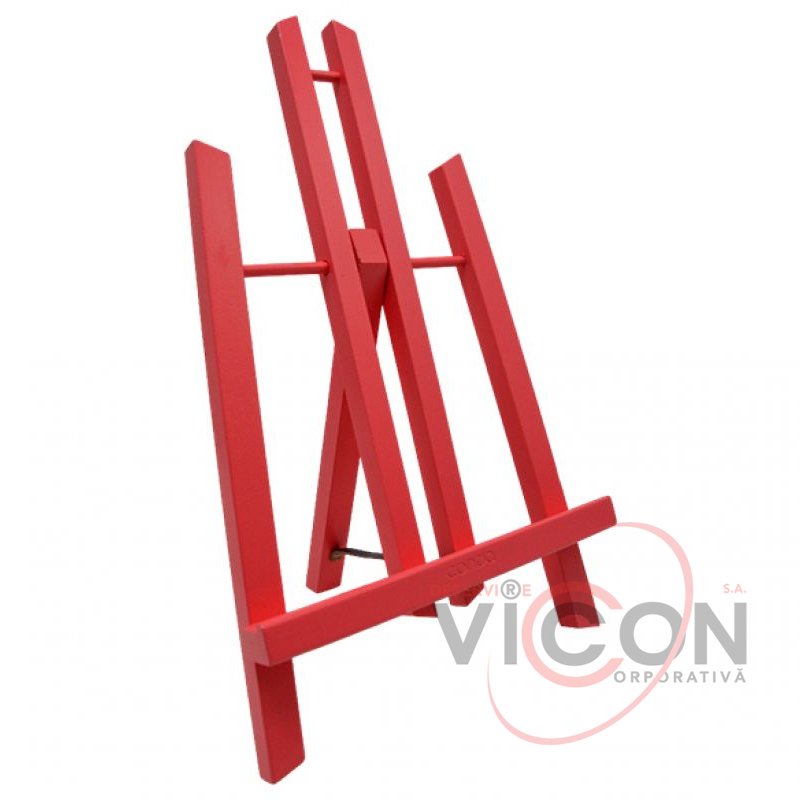 Șevalet de masă Conda bambus 29x18 cm Red