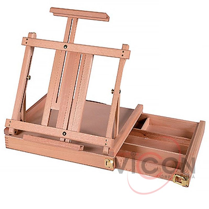 Șevalet de masă Conda bambus 41x38x13 cm (cu box de depozitare)