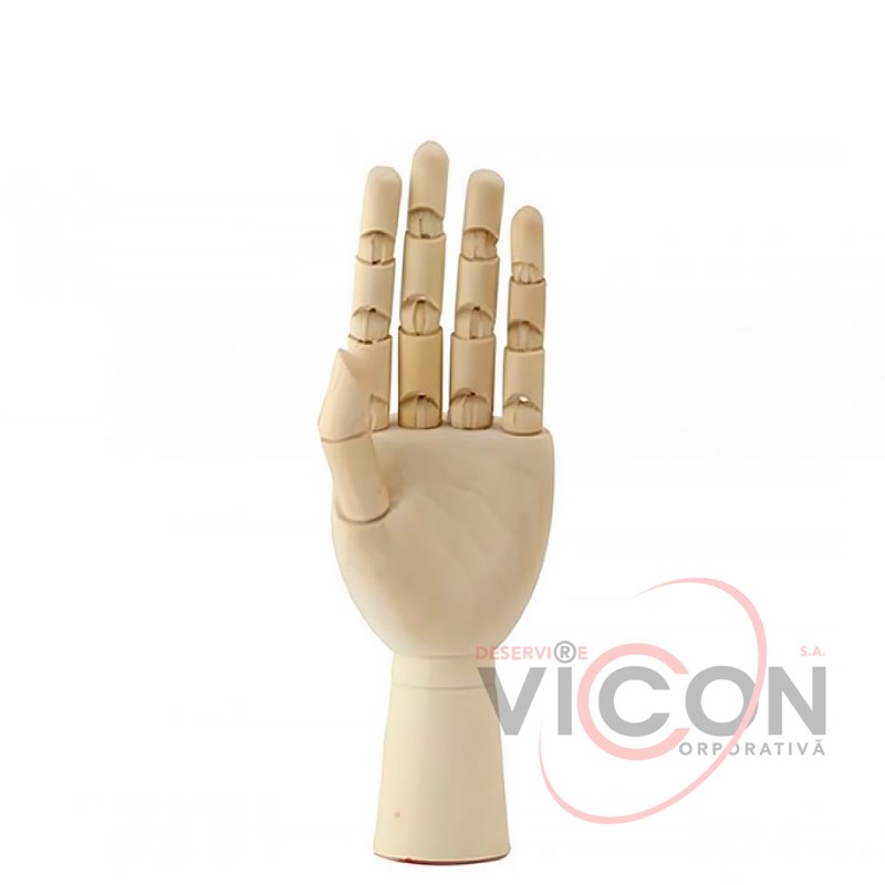 Manechin din lemn Conda 18 cm (mana stanga copil)