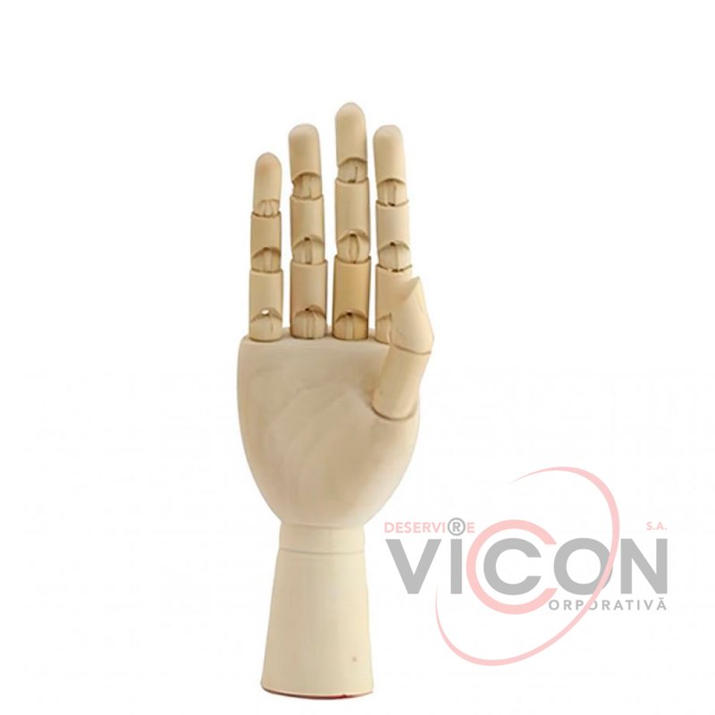 Manechin din lemn Conda 20 cm (mana dreapta copil)