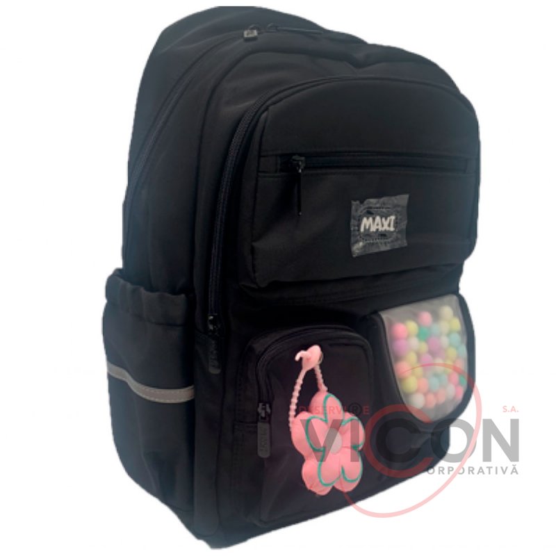 Ghiozdan anatomic 18 Negru (44x29x17cm) 