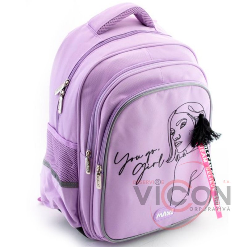 Ghiozdan ortopedic 15 GIRL Mov (38x28x17см)