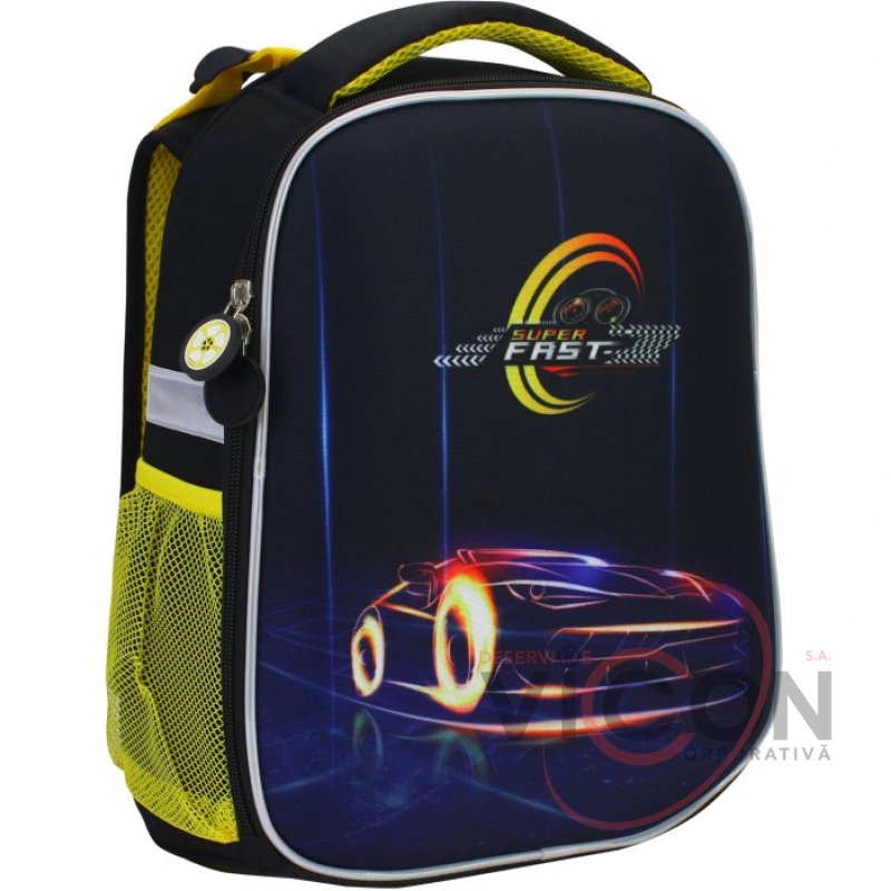 Ghiozdan ortopedic EVA 26*15*37 Black&Yellow