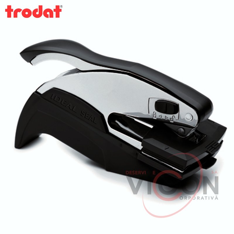 Stampilă de tip sec (reliefată) Trodat Ideal Seal Press - 25 x 51 mm