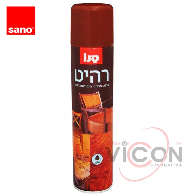 Soluție pentru mobilă aerosol Sano Furniture Cleaner (300 ml)