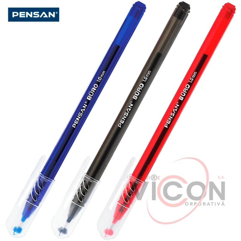 Ручка шариковая Pensan Buro 2270,  1 мм