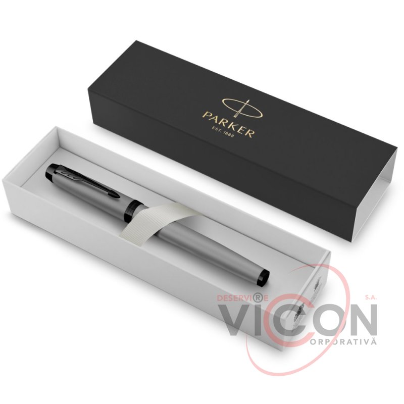 РУЧКА РОЛЛЕР PARKER IM ROYAL ACHROMATIC SILVER BT 2127751