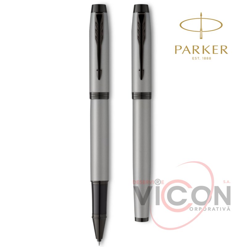 РУЧКА РОЛЛЕР PARKER IM ROYAL ACHROMATIC SILVER BT 2127751