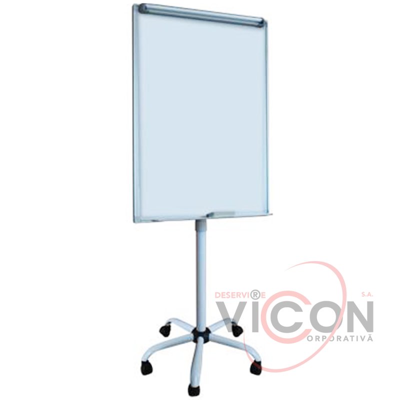 PANDA Whiteboard Flip Chart Stand With Wheels 70x100cm