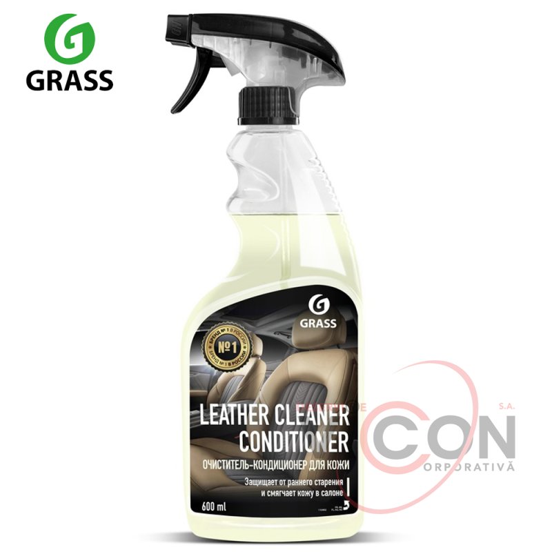 Кондиционер для кожи Leather Cleaner Conditioner 600 мл, GRASS