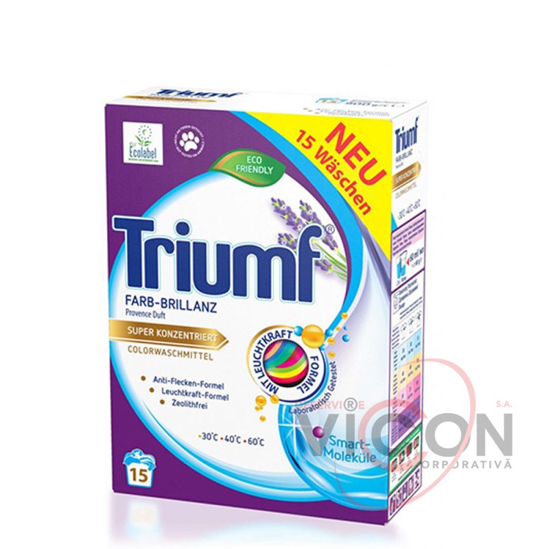 Стиральный порошок концентрированный Triumf Color 900 г