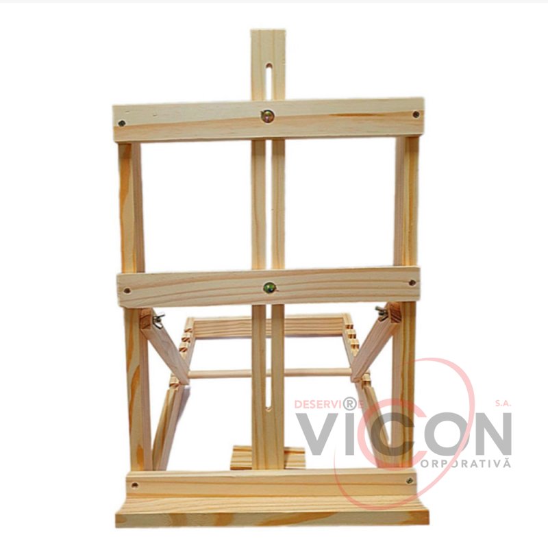 Șevalet de masă din lemn h 47cm