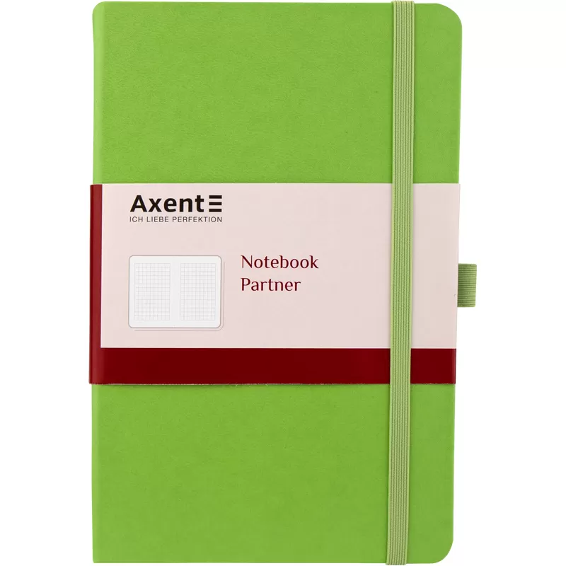 Книга записная Axent Partner, 125x195 мм, 96 листов, клетка, твердая обложка