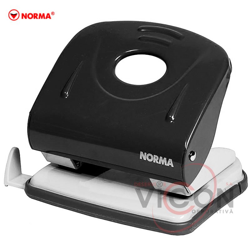 Perforator de 30 de foi NORMA 4346 metalic, negru