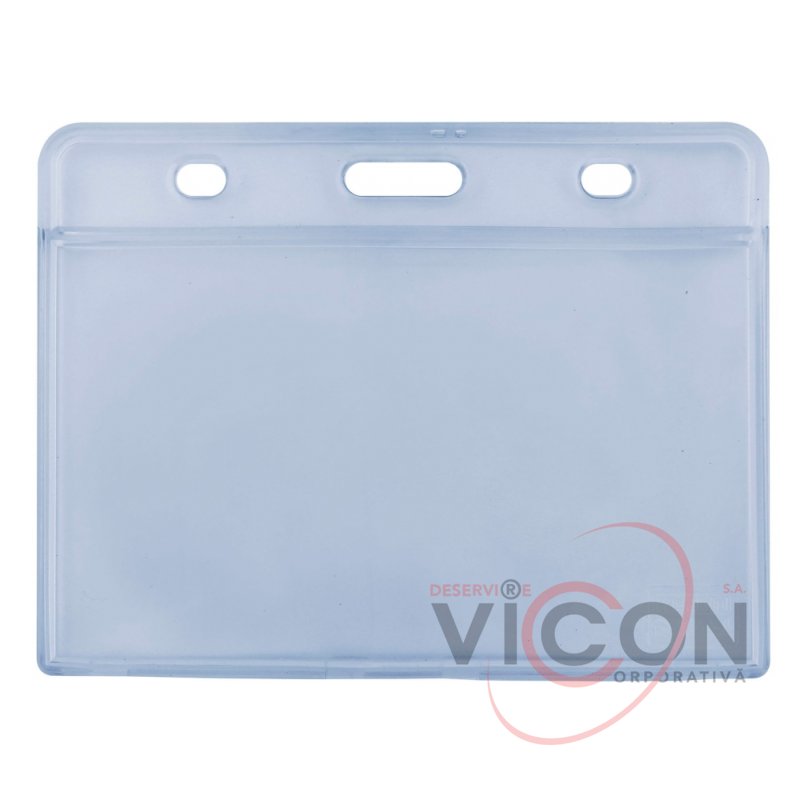 Горизонтальный бейдж Optima (85x54 мм/ABS+PVC)