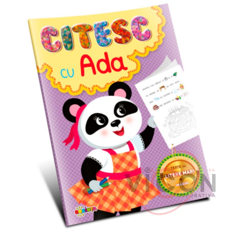 Citesc și colorez. Citesc cu Ada.     