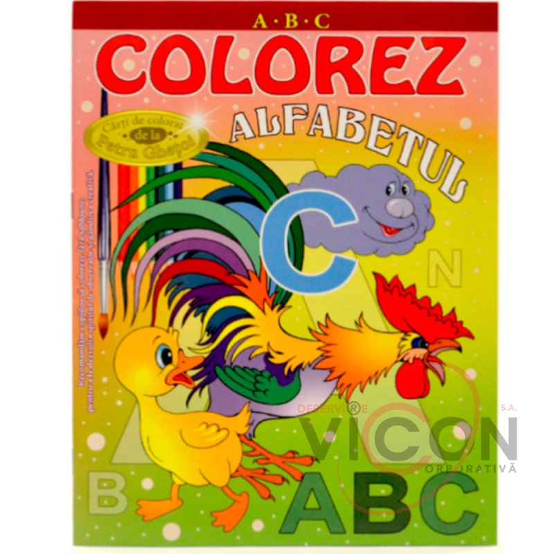Colorez Alfabetul (A-B-C)        