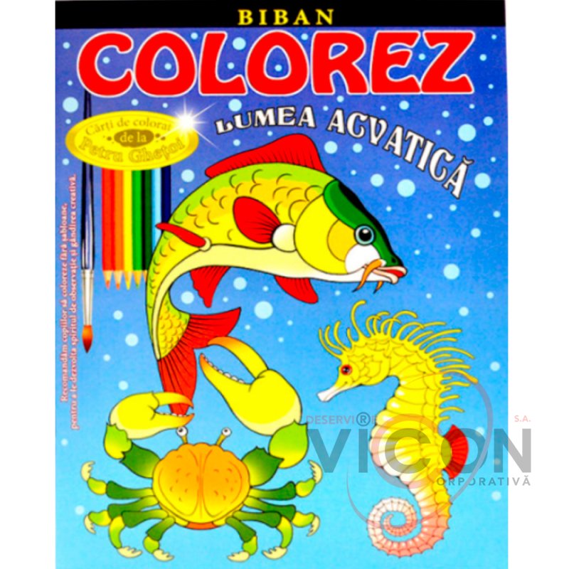Colorez Lumea acvatica (Biban)       