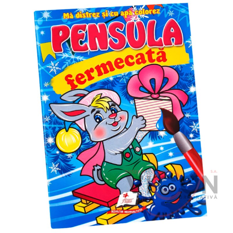 Pensula fermecata-iarna Iepuri        