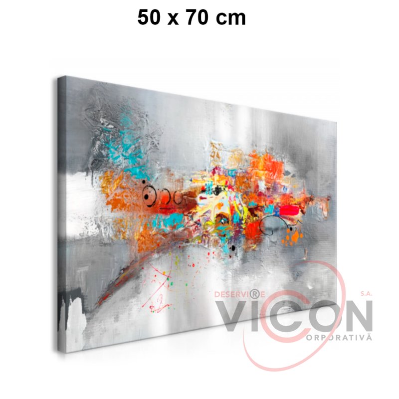 Картина под заказ 50 x 70 см, натуральный холст на деревянной раме