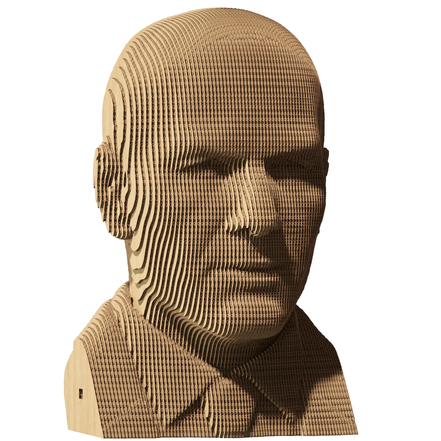 Картонный 3D-пазл Зинедин Зидан, 31,5x21,0x6 см