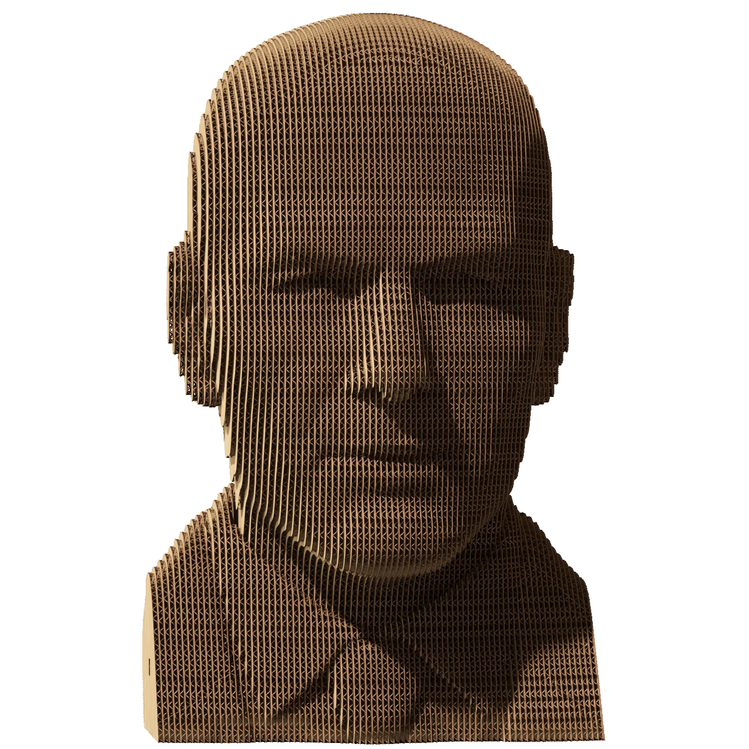 Картонный 3D-пазл Зинедин Зидан, 31,5x21,0x6 см