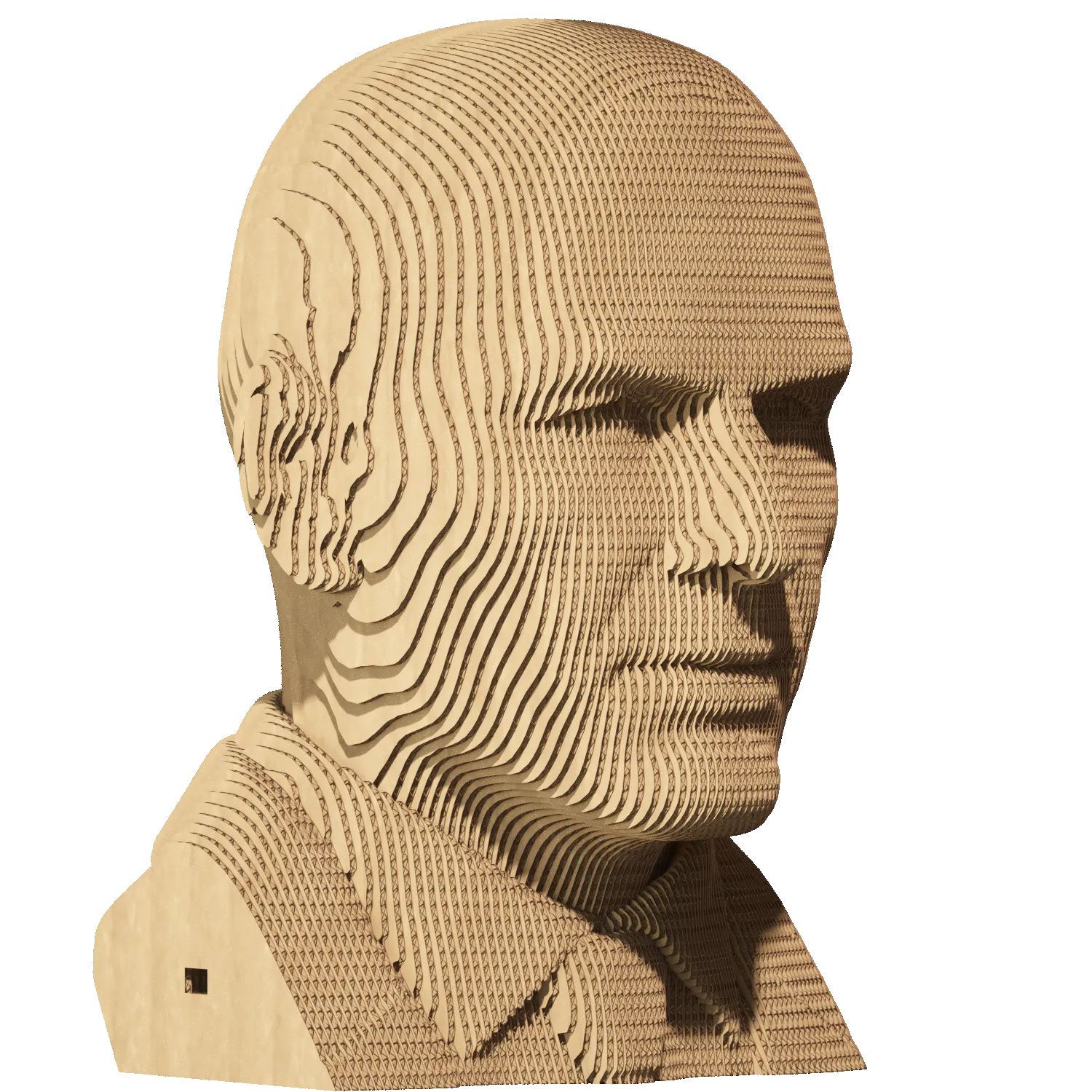 Картонный 3D-пазл Зинедин Зидан, 31,5x21,0x6 см