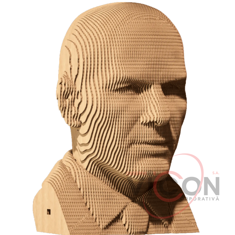 Картонный 3D-пазл Зинедин Зидан, 31,5x21,0x6 см