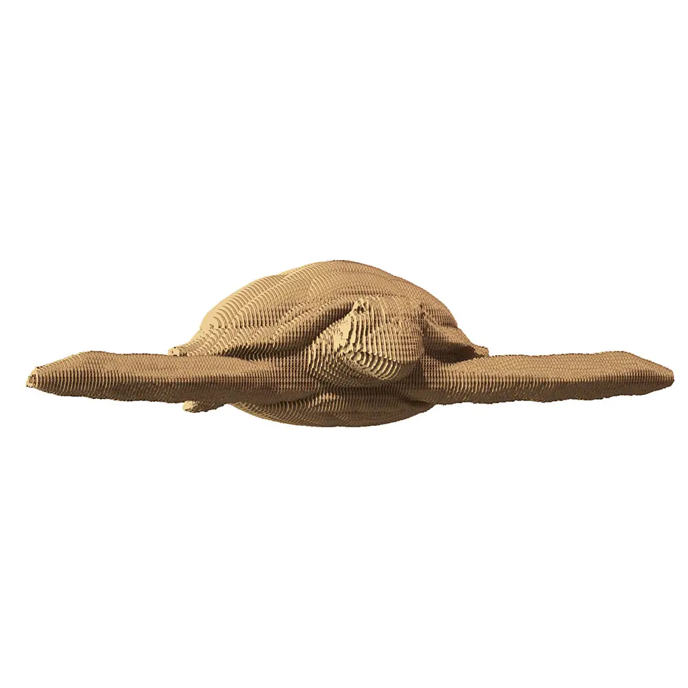 Картонный 3D-пазл Черепаха, 31,5x21,5x6 см