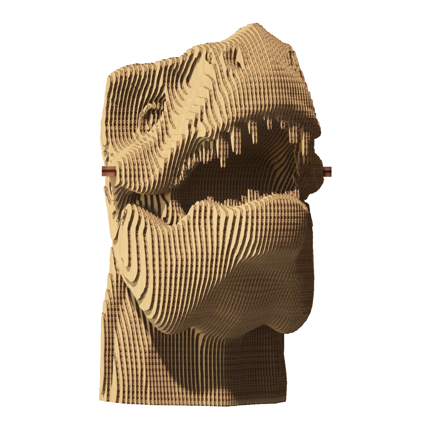 Картонный 3D-пазл Тиранозавр Рекс, 31,5x21,5x6 см