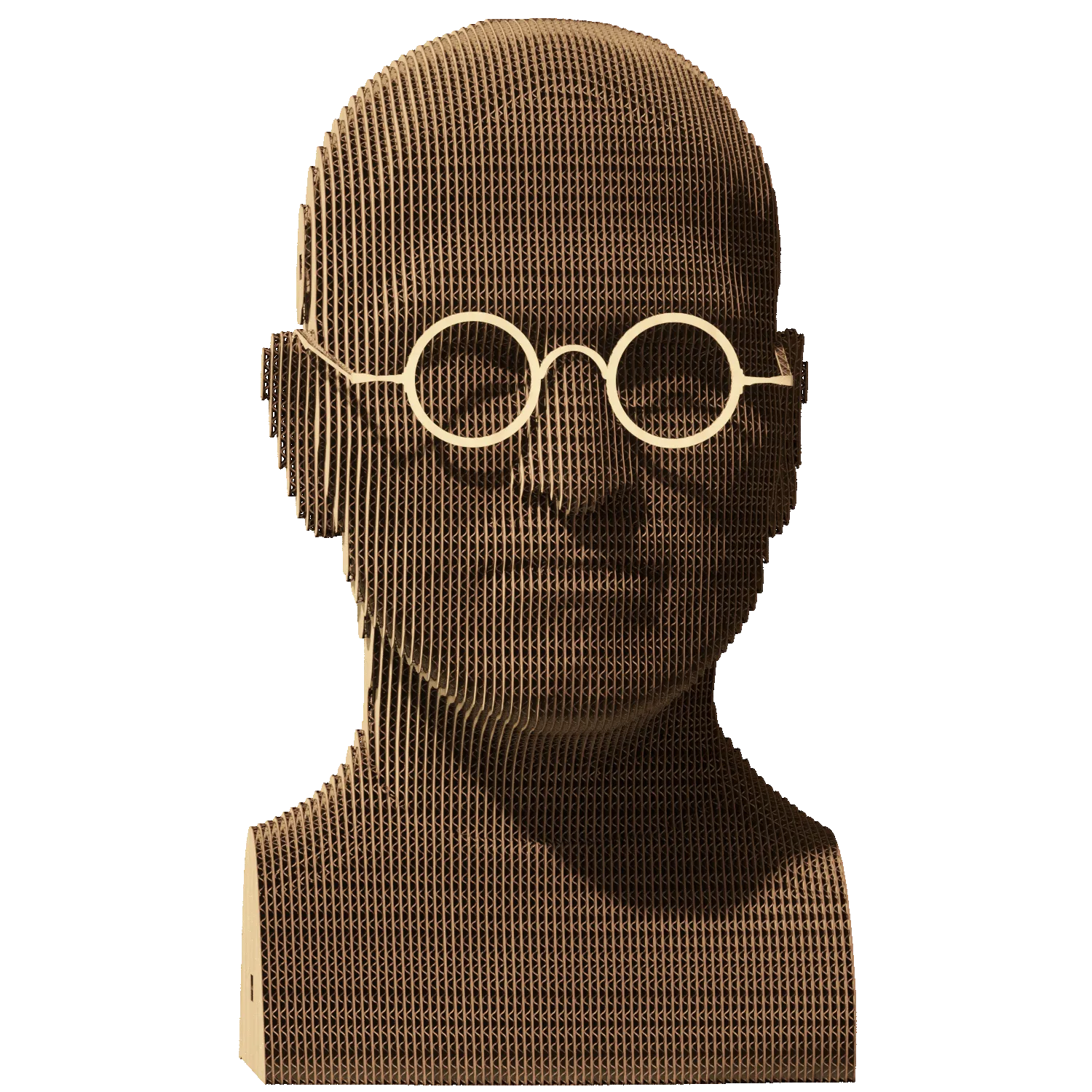 Картонный 3D-пазл Стив Джобс, 31,5x21,5x6 см