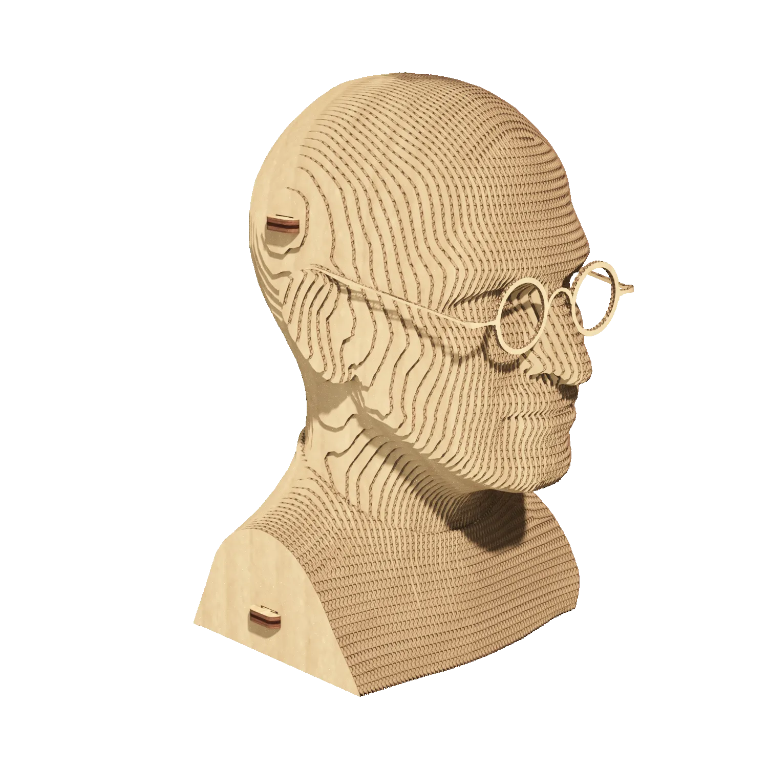 Картонный 3D-пазл Стив Джобс, 31,5x21,5x6 см