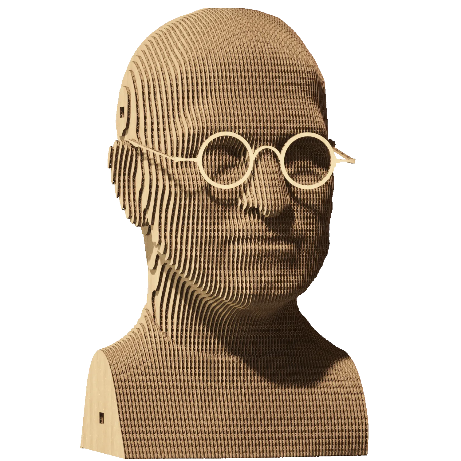 Картонный 3D-пазл Стив Джобс, 31,5x21,5x6 см