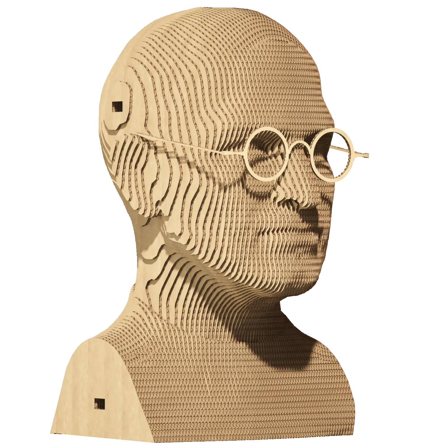 Картонный 3D-пазл Стив Джобс, 31,5x21,5x6 см