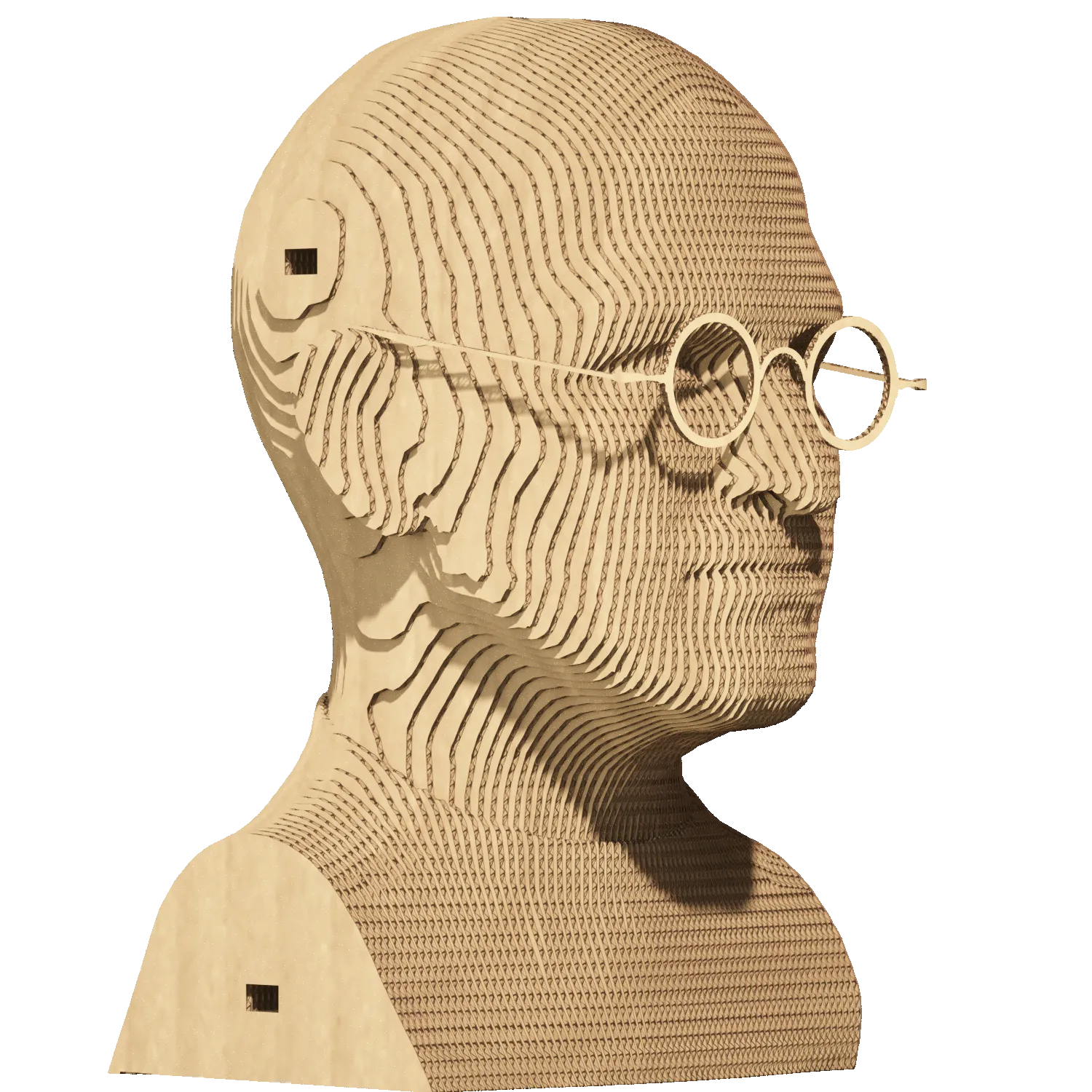 Картонный 3D-пазл Стив Джобс, 31,5x21,5x6 см