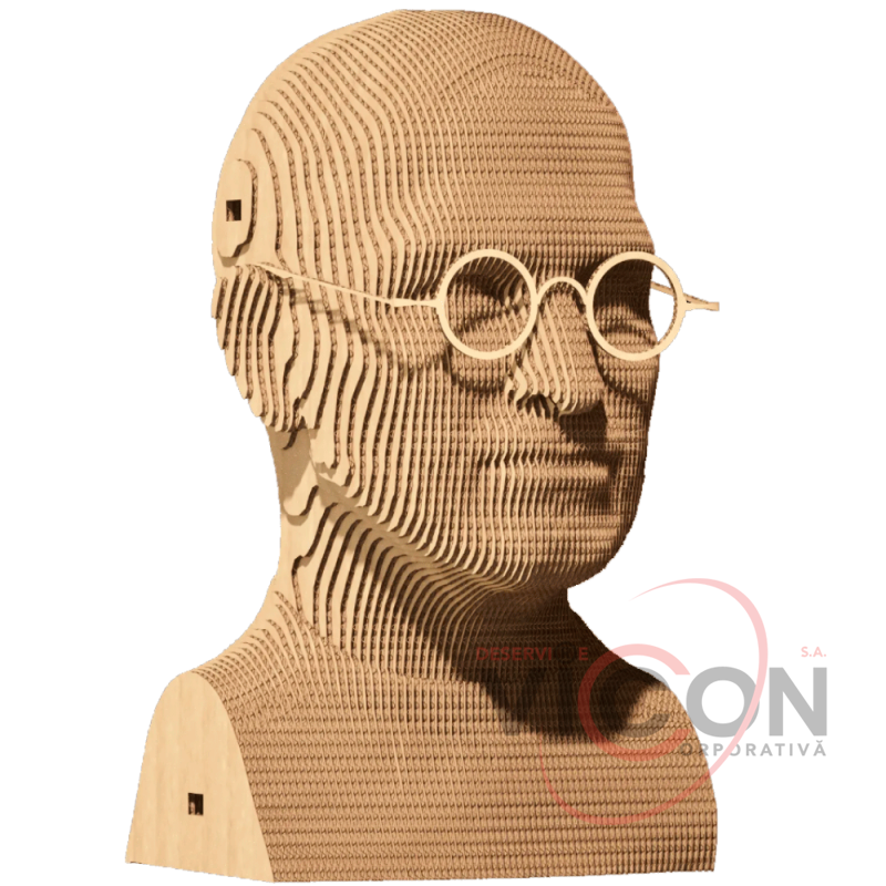 Картонный 3D-пазл Стив Джобс, 31,5x21,5x6 см