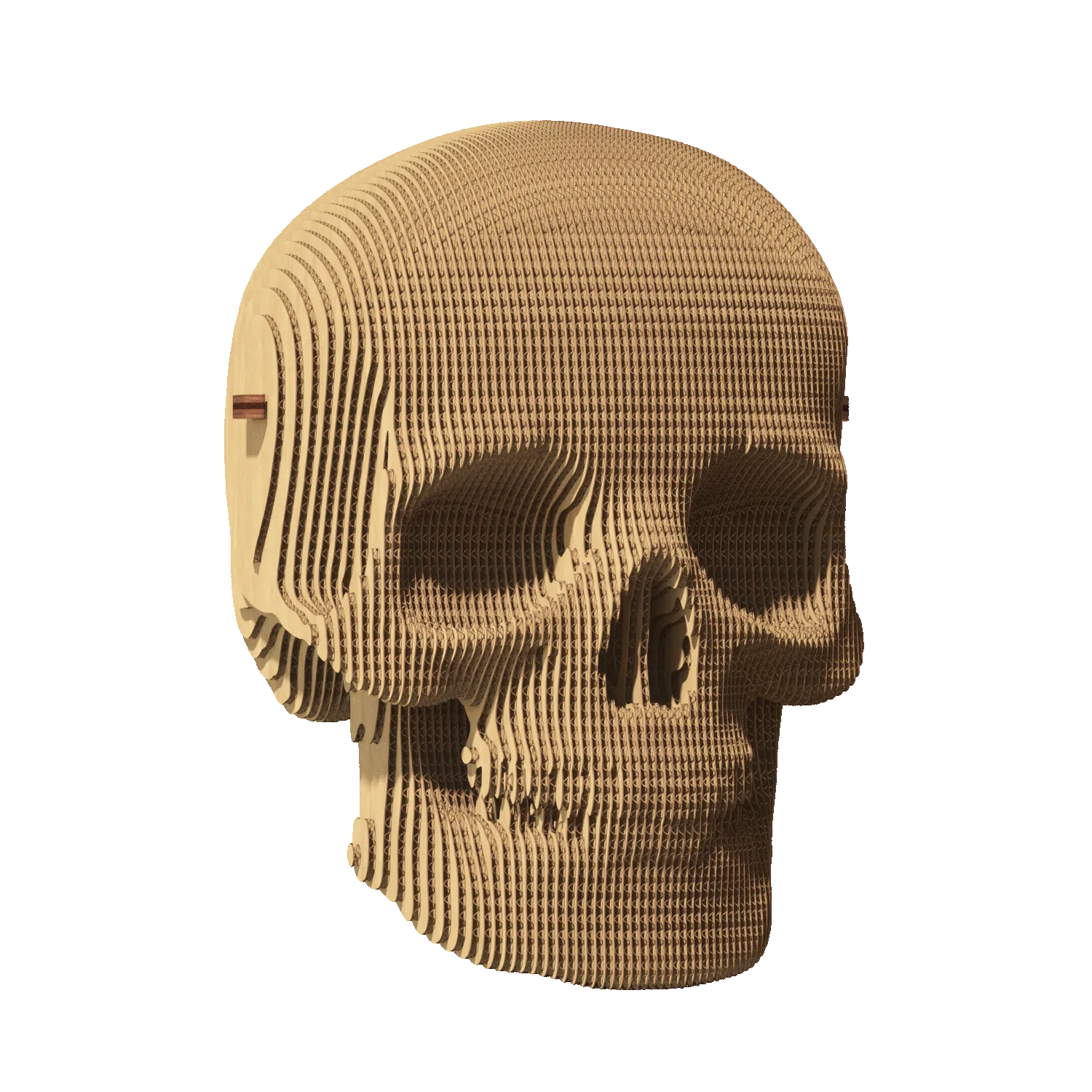 Картонный 3D-пазл Череп,31,5x21,5x6 см
