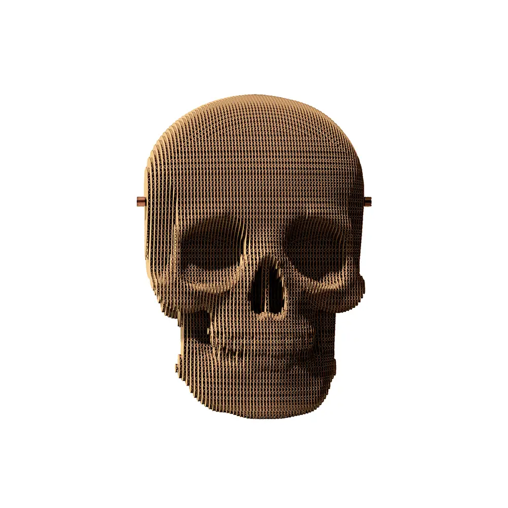 Картонный 3D-пазл Череп,31,5x21,5x6 см