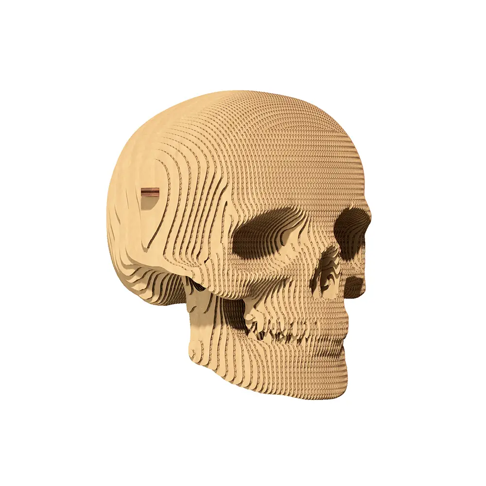 Картонный 3D-пазл Череп,31,5x21,5x6 см