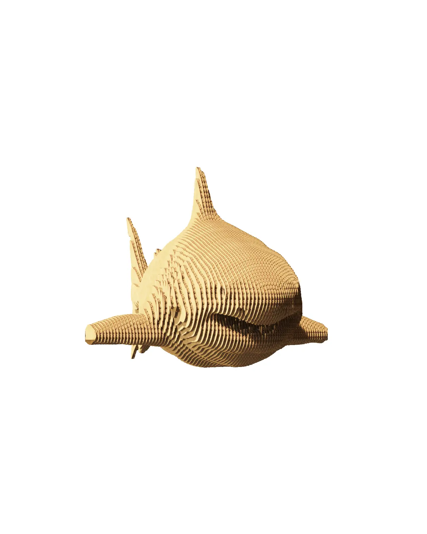 Картонный 3D-пазл Акула, 31,5x21,5x6 см