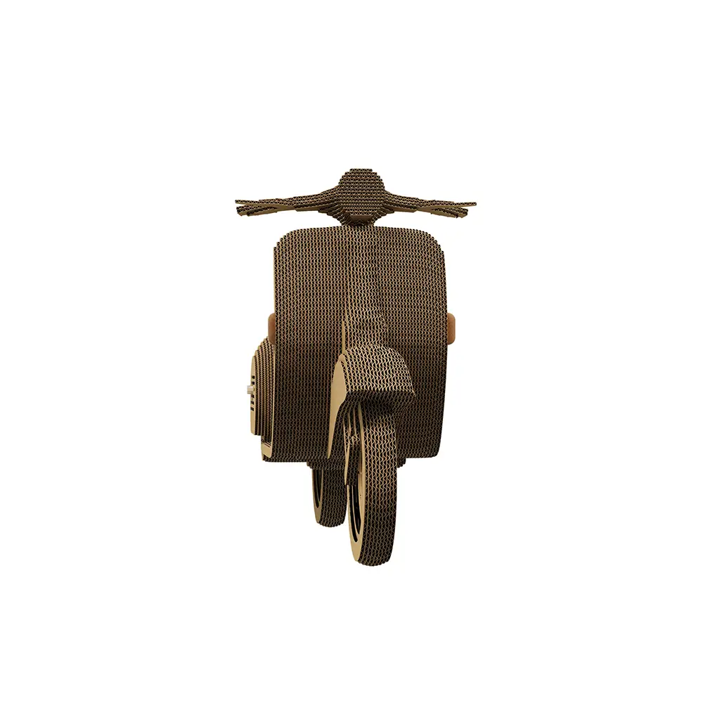 Картонный 3D-пазл Скутер, 31,5x21,5x6 см