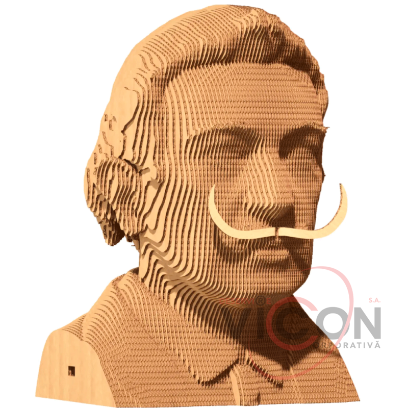 Картонный 3D-пазл Сальвадор Дали, 31,5x21,5x6 см