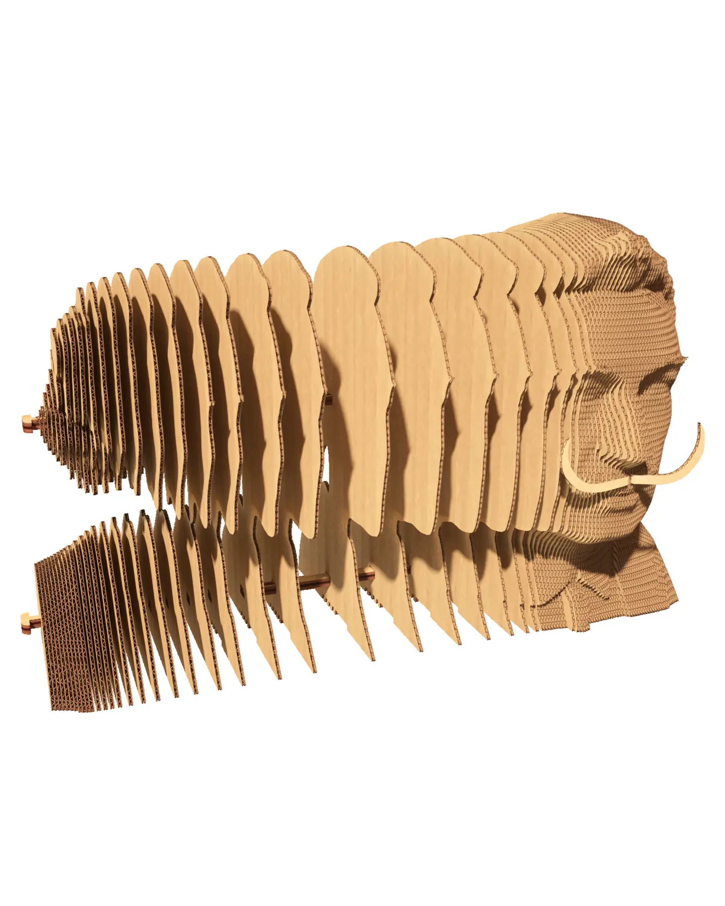 Картонный 3D-пазл Сальвадор Дали, 31,5x21,5x6 см