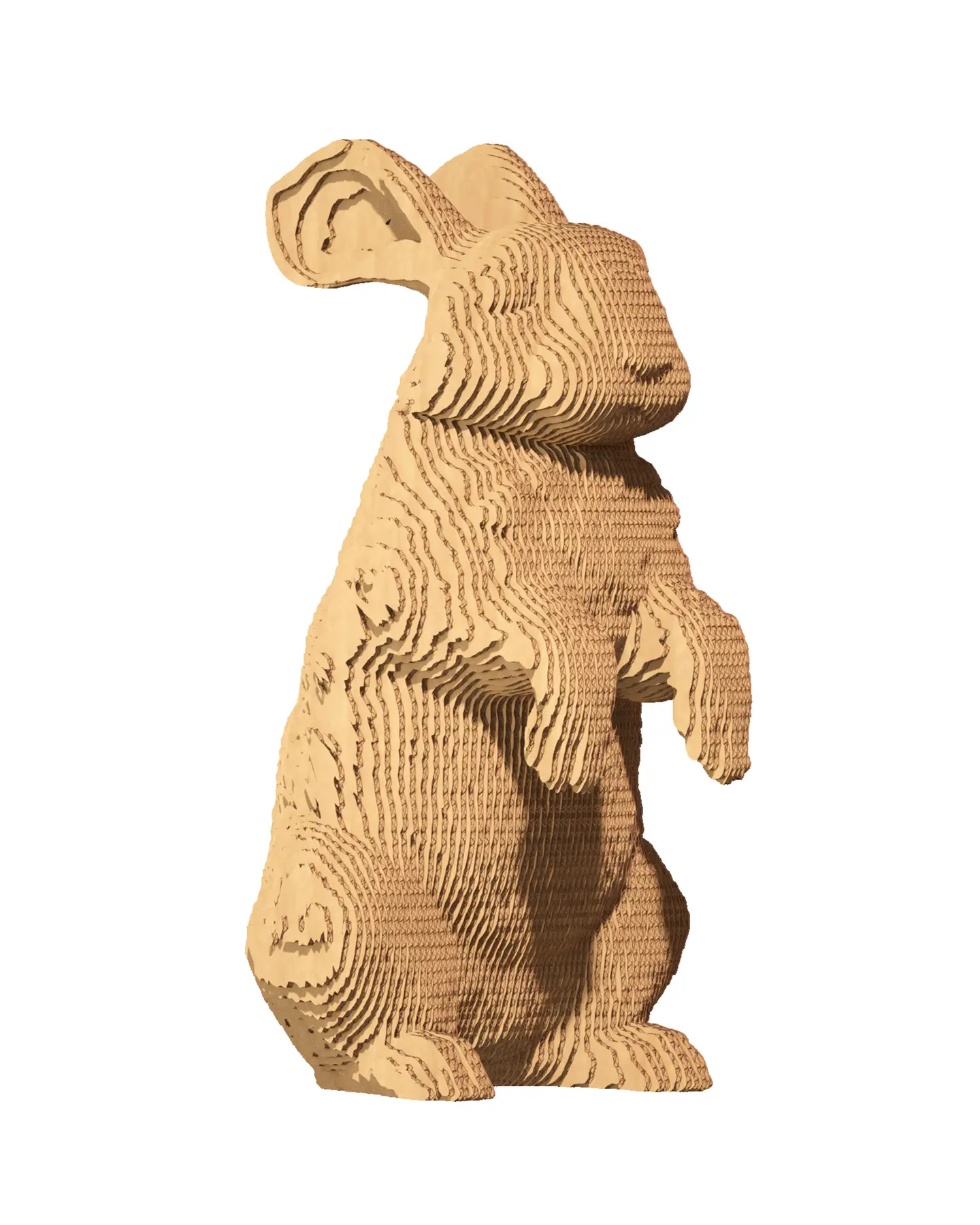 Картонный 3D-пазл Кролик, 31,5x21,5x6 см