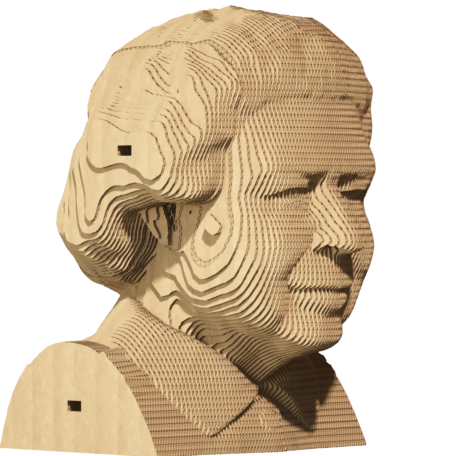 Картонный 3D-пазл Королева Елизавета I, 31,5x21,5x6 см