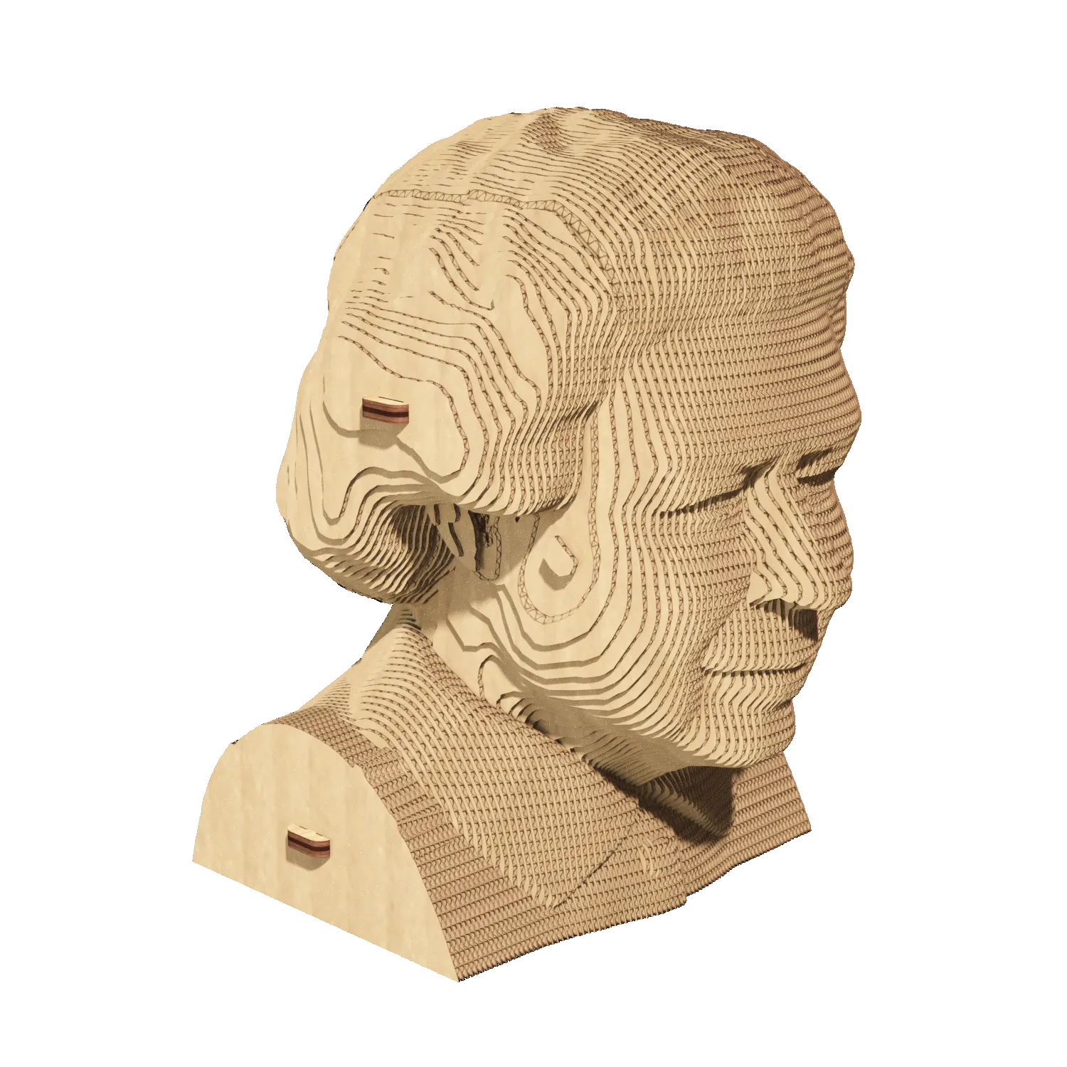Картонный 3D-пазл Королева Елизавета I, 31,5x21,5x6 см