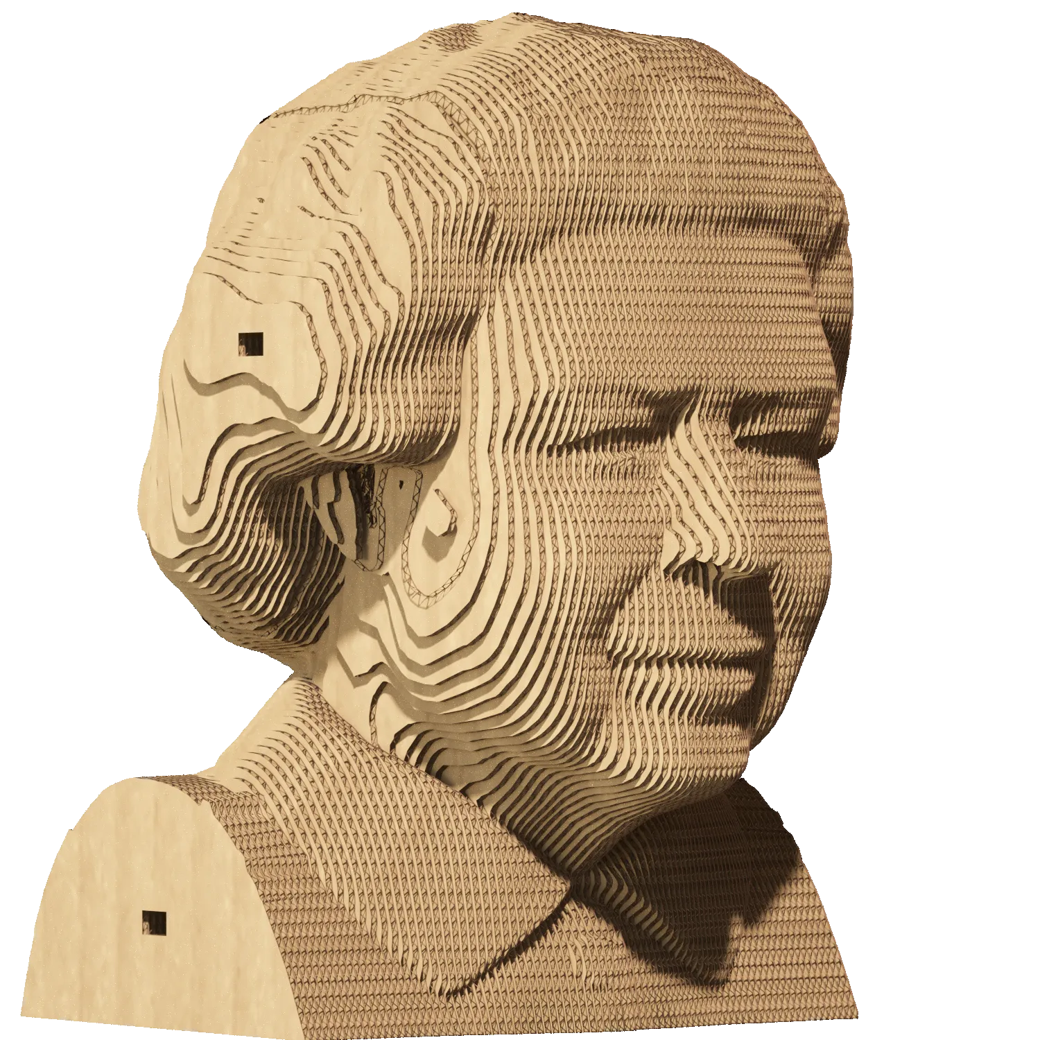 Картонный 3D-пазл Королева Елизавета I, 31,5x21,5x6 см