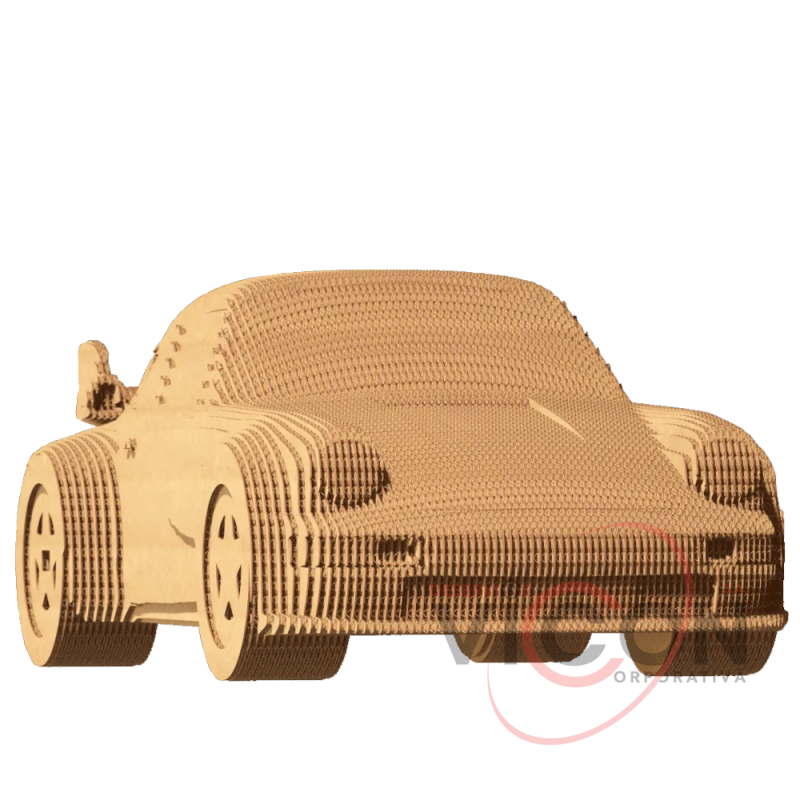 Картонный 3D-пазл Порше 911, 31,5x21,5x6 см